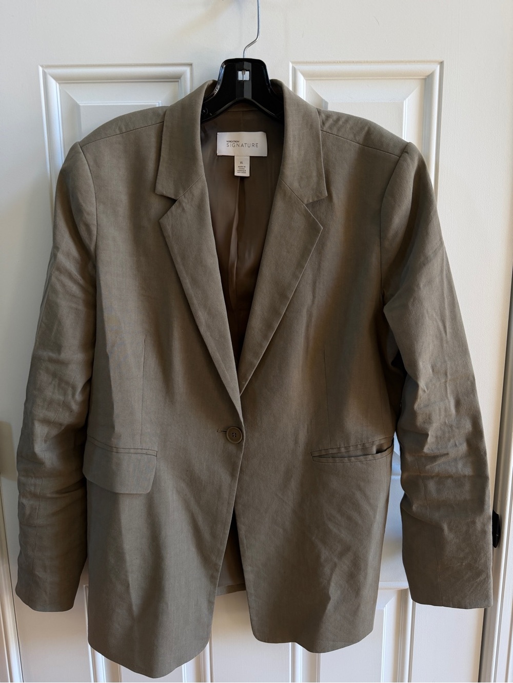 Nordstrom Signature Women's Olive Blazer